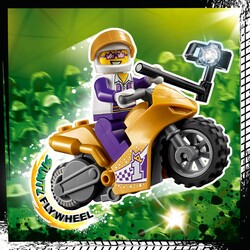 60309 LEGO City Kameralı Gösteri Motosikleti - Thumbnail