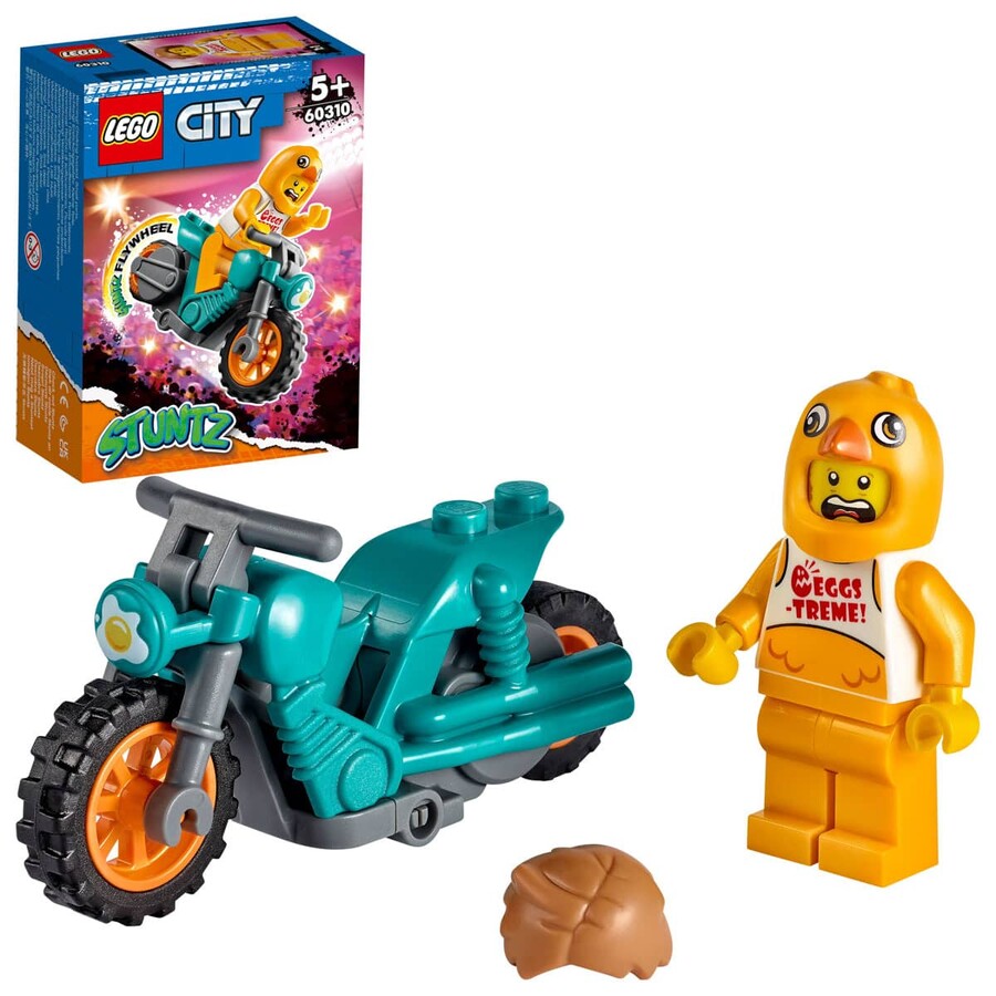 60310 LEGO City Tavuk Gösteri Motosikleti