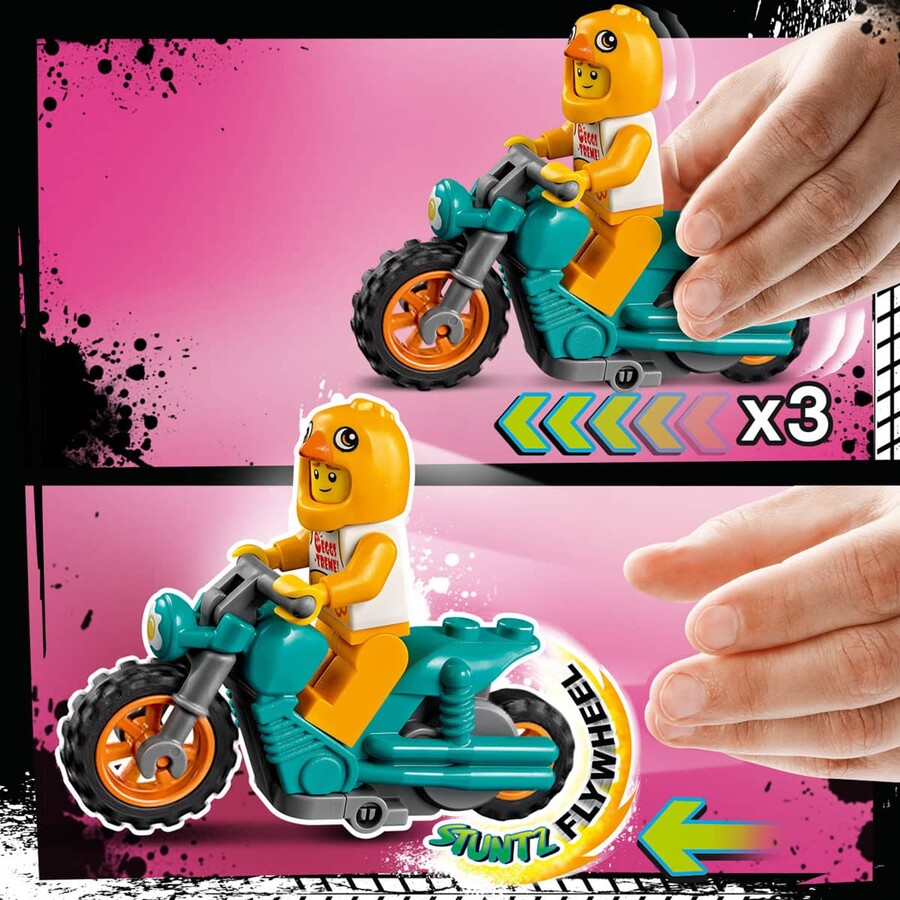 60310 LEGO City Tavuk Gösteri Motosikleti