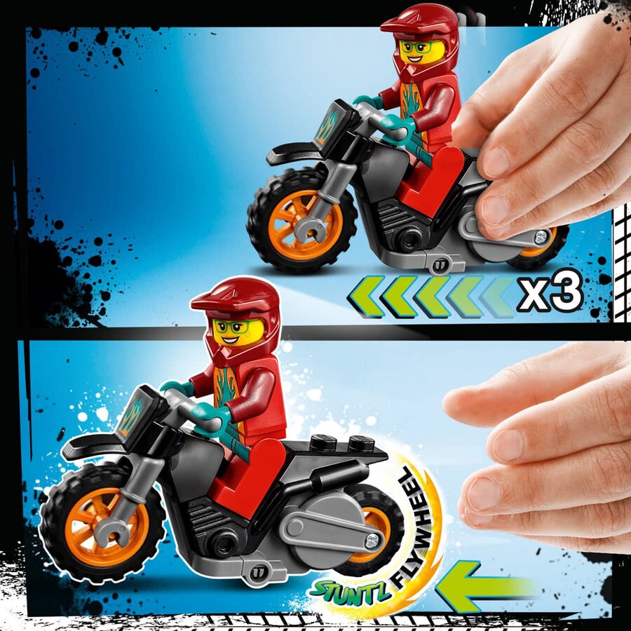60311 LEGO City Ateşli Gösteri Motosikleti