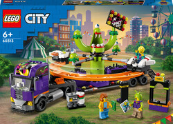 60313 LEGO City Lunapark Uzay Oyuncağı Kamyonu - Thumbnail