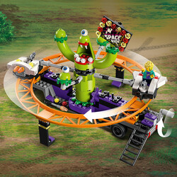 60313 LEGO City Lunapark Uzay Oyuncağı Kamyonu - Thumbnail