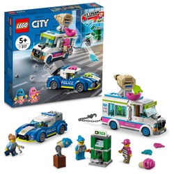 60314 LEGO® City Dondurma Kamyonu Polis Takibi - Thumbnail