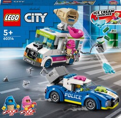 60314 LEGO® City Dondurma Kamyonu Polis Takibi - Thumbnail