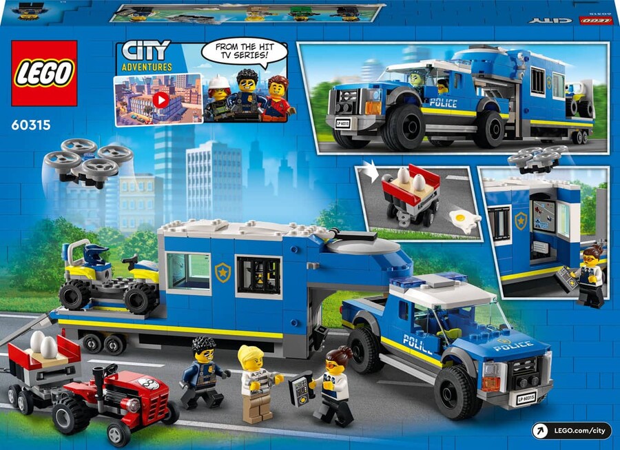 60315 LEGO City Polis Mobil Komuta Kamyonu