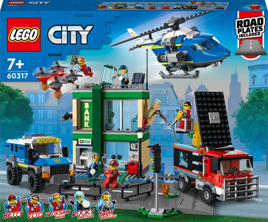 60317 LEGO City Bankada Polis Takibi