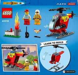 60318 LEGO City İtfaiye Helikopteri - Thumbnail