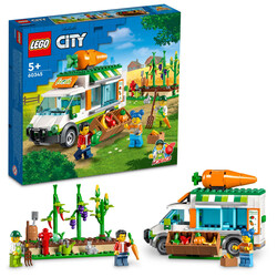 60345 LEGO City Çiftçi Pazarı Minibüsü - Thumbnail