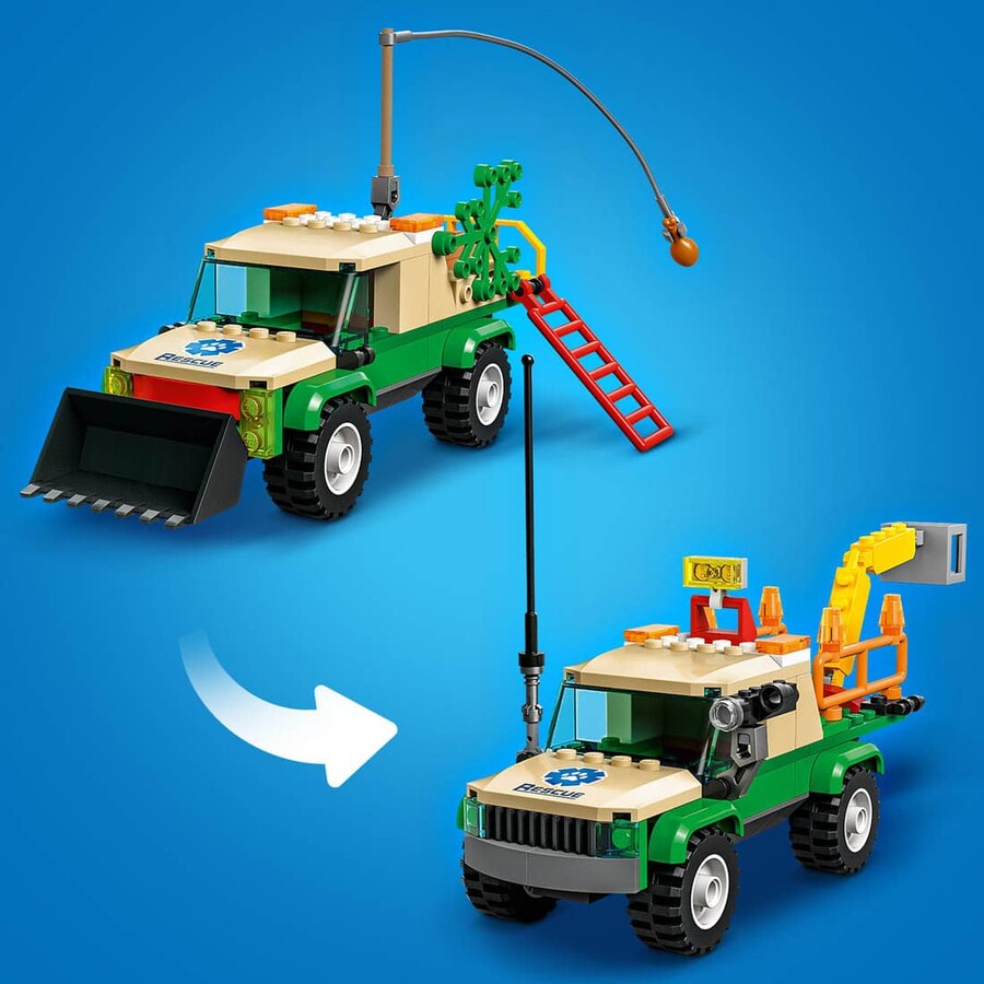 LEGO 60353 LEGO City Vahşi Hayvan Kurtarma Görevleri City Serisi - LEGO ...