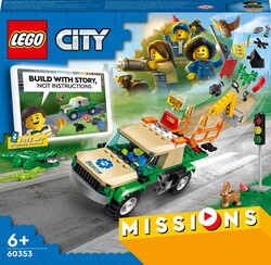 City - 60353 LEGO City Vahşi Hayvan Kurtarma Görevleri (1)