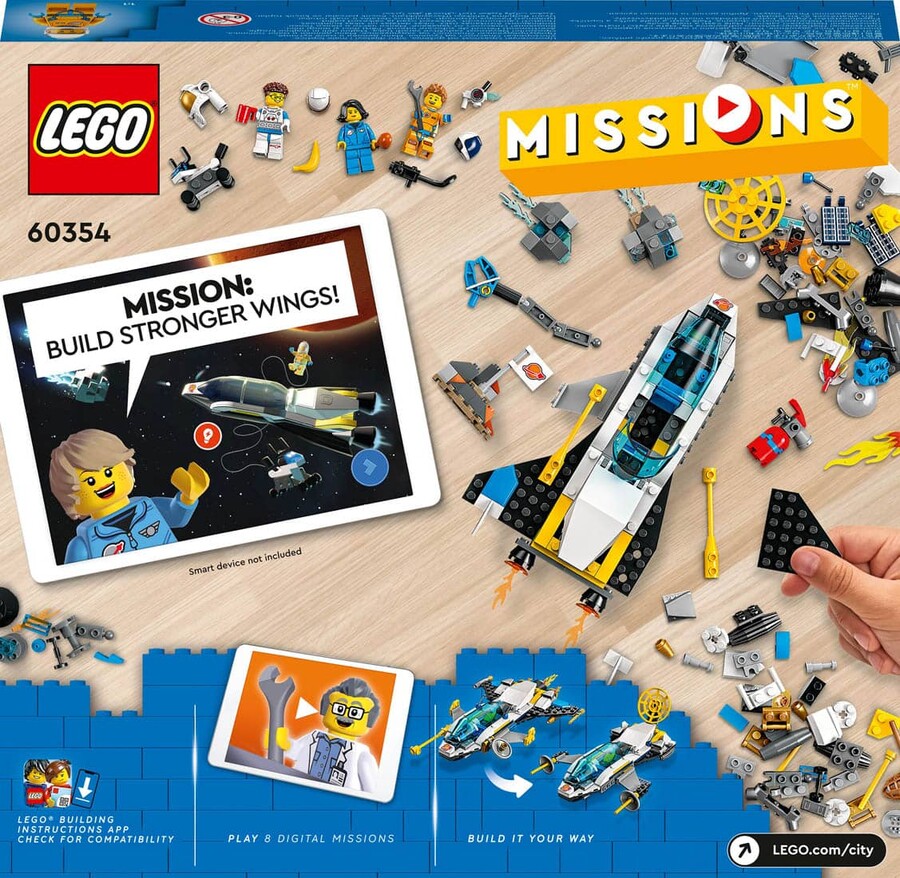 60354 LEGO City Mars Uzay Aracı Keşif Görevleri