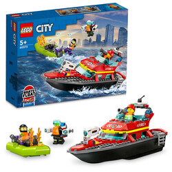LEGO - 60373 LEGO® City İtfaiye Kurtarma Teknesi (1)