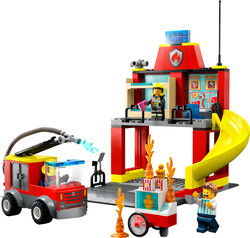 LEGO - 60375 LEGO® City İtfaiye Merkezi ve İtfaiye Kamyonu