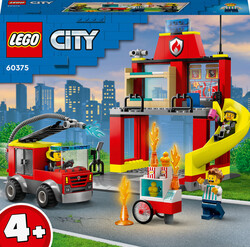 60375 LEGO® City İtfaiye Merkezi ve İtfaiye Kamyonu - Thumbnail