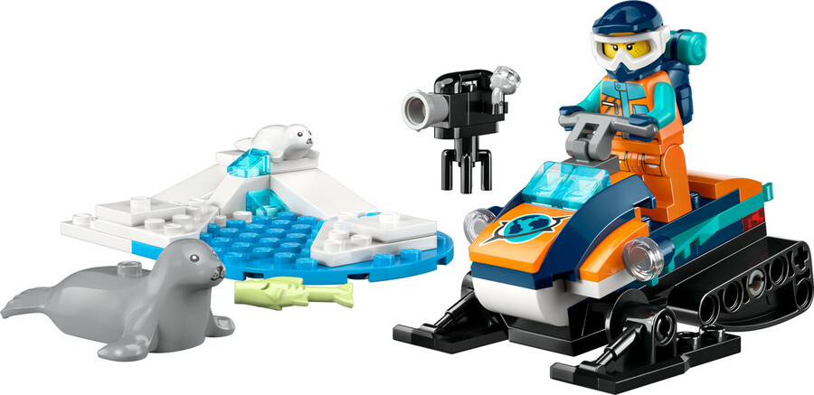60376 LEGO® City Kutup Kâşifi Motorlu Kızağı