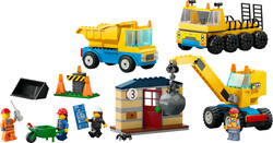 60391 LEGO® City İnşaat Kamyonları ve Yıkım Gülleli Vinç - Thumbnail