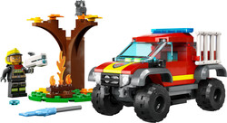LEGO - 60393 LEGO® City 4x4 İtfaiye Kamyonu Kurtarma Operasyonu