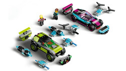 60396 LEGO® LEGO City Modifiye Yarış Arabaları - Thumbnail