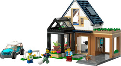 LEGO - 60398 LEGO® City Aile Evi ve Elektrikli Araba