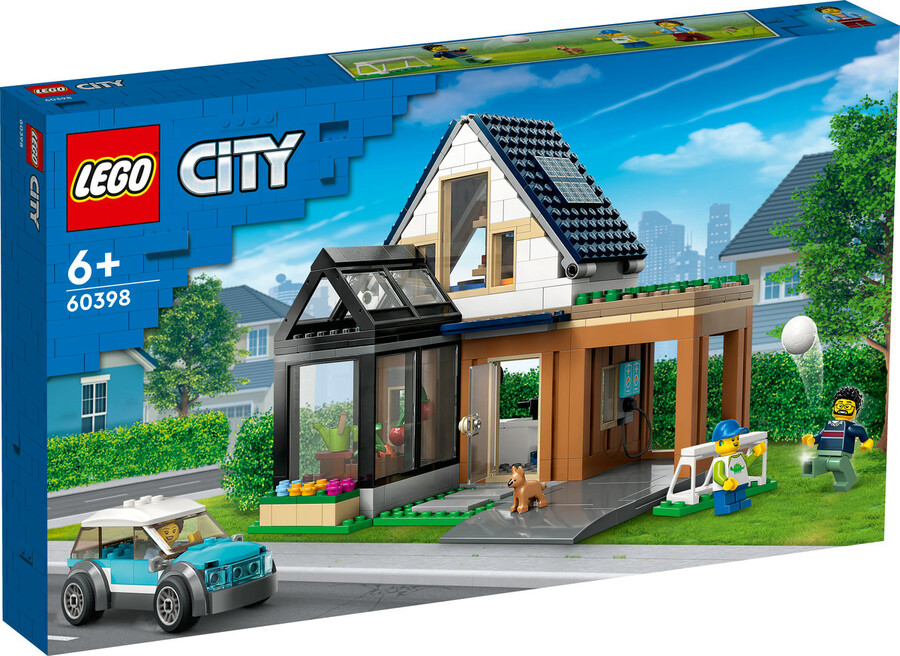 60398 LEGO® City Aile Evi ve Elektrikli Araba