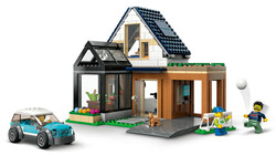 60398 LEGO® City Aile Evi ve Elektrikli Araba - Thumbnail