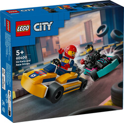 60400 LEGO® City Go-Kartlar ve Yarış Sürücüleri - Thumbnail