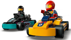 60400 LEGO® City Go-Kartlar ve Yarış Sürücüleri - Thumbnail