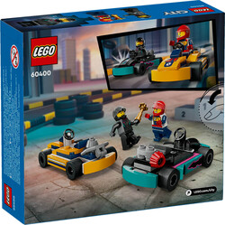 60400 LEGO® City Go-Kartlar ve Yarış Sürücüleri - Thumbnail