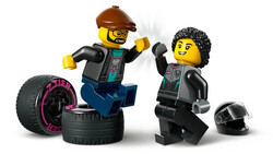 60406 LEGO® City Yarış Arabası ve Araba Taşıyıcı Kamyon - Thumbnail
