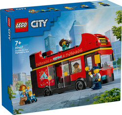 60407 LEGO® City Kırmızı İki Katlı Gezi Otobüsü - Thumbnail