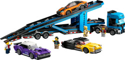 LEGO - 60408 LEGO® City Spor Arabalı Araç Taşıma Kamyonu