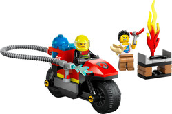 City - 60410 LEGO® City İtfaiye Kurtarma Motosikleti