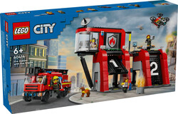 60414 LEGO® City İtfaiye Kamyonlu İtfaiye Merkezi - Thumbnail