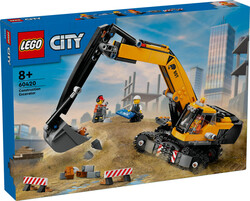 City - 60420 LEGO® City Sarı İnşaat Ekskavatörü (1)