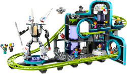 LEGO - 60421 LEGO® LEGO City Robot Dünyası Hız Treni Parkı