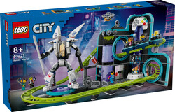 60421 LEGO® LEGO City Robot Dünyası Hız Treni Parkı - Thumbnail