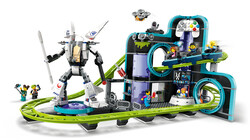 60421 LEGO® LEGO City Robot Dünyası Hız Treni Parkı - Thumbnail