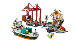 60422 LEGO® City Yük Gemili Liman - Thumbnail