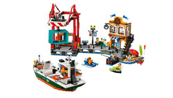 60422 LEGO® City Yük Gemili Liman - Thumbnail