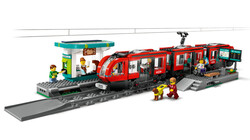 60423 LEGO® City Şehir Merkezi Tramvay İstasyonu - Thumbnail