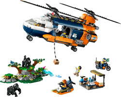 LEGO - 60437 LEGO® City Orman Kaşifinin Helikopteri Kamp Yerinde