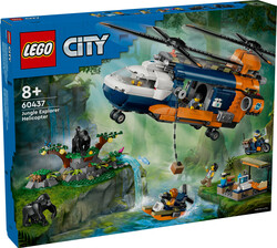 LEGO - 60437 LEGO® City Orman Kaşifinin Helikopteri Kamp Yerinde (1)