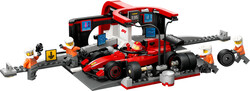 LEGO - 60443 LEGO® City Ferrari Arabalı F1® Pit Stop ve Pit Ekibi