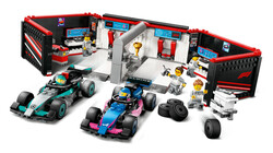 60444 LEGO® City F1® Garajı ve Mercedes-AMG ve Alpine Arabaları - Thumbnail