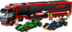 LEGO - 60445 LEGO® City RB20 ve AMR24 F1® Arabalı F1® Kamyonu