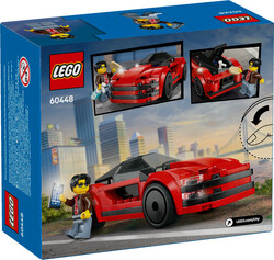 60448 LEGO® City Kırmızı Spor Araba - Thumbnail