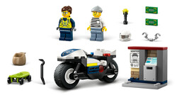 60455 LEGO® City Polis Motosikleti Takibi - Thumbnail
