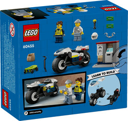 60455 LEGO® City Polis Motosikleti Takibi - Thumbnail