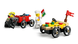 60458 LEGO® City Pizza Arabası İtfaiye Kamyonuna Karşı Yarış Arabası Paketi - Thumbnail