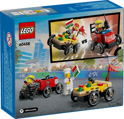 60458 LEGO® City Pizza Arabası İtfaiye Kamyonuna Karşı Yarış Arabası Paketi - Thumbnail